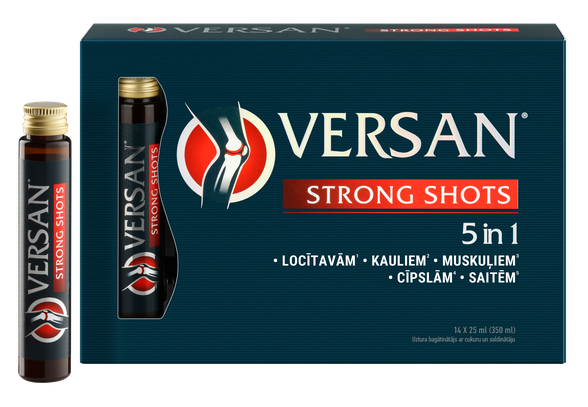 VERSAN  Strong Shots 25 ml  pudelītes, 14 gab.