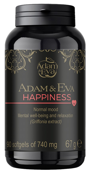 ADAM & EVA  Happiness kapsulas, 90 gab.