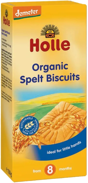 HOLLE for Babies from 8 Months From Spelled cookies, 150 g