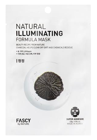 FASCY Natural Illuminating facial mask, 23 g