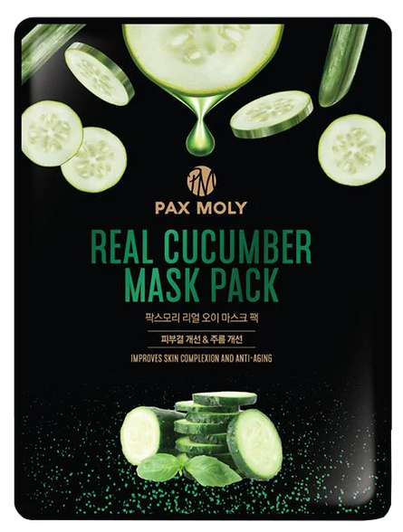 PAX MOLY Real Cucumber sejas maska, 25 ml