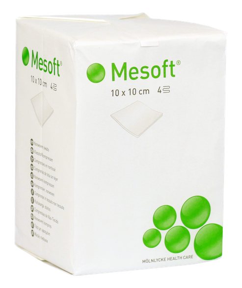 MESOFT   10х10 см салфетки, 100 шт.