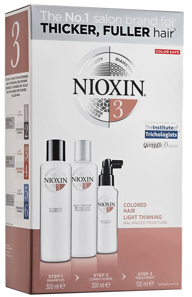 NIOXIN No. 3 Trialkit комплект, 1 шт.