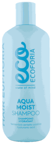 ECOFORIA Hair Euphoria Moist Aqua šampūns, 400 ml