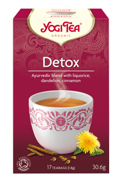 YOGI TEA Detox tēja maisiņos, 17 gab.