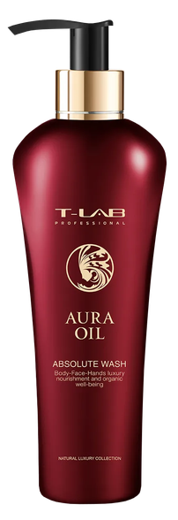 T-LAB Aura Oil Absolute Wash dušas želeja, 300 ml