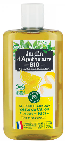 JARDIN  D'APOTHICAIRE Алоэ & лимон органический гель для душа, 250 мл