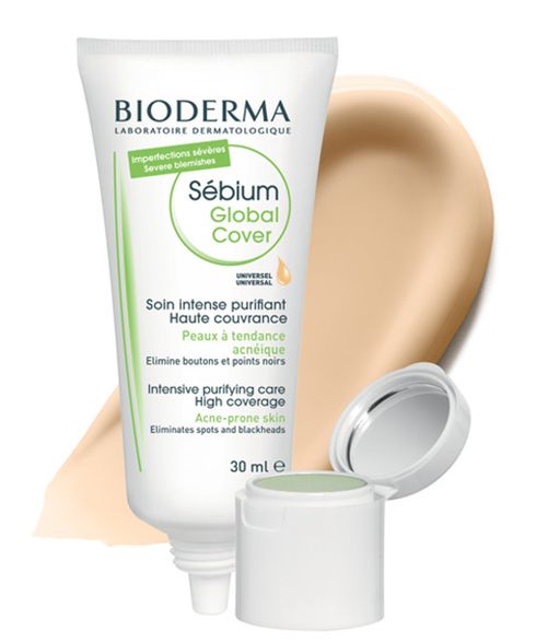 BIODERMA Sebium Global Cover крем для лица, 30 мл