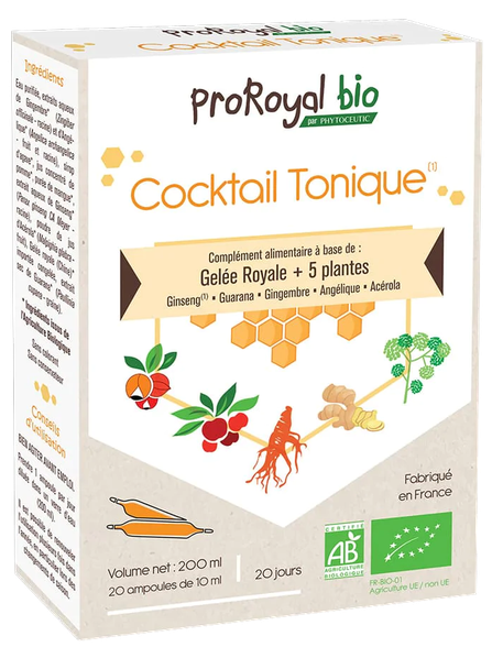 PHYTOCEUTIC ProRoyal Bio Tonic Cocktail 20 ml ampulas, 20 gab.