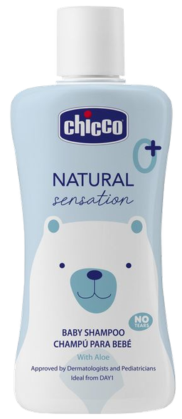 CHICCO Baby Natural Sensation Aloe Vera šampūns, 200 ml