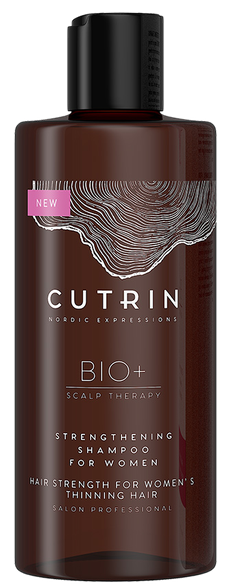CUTRIN Bio+ Strengthening For Women šampūns, 250 ml