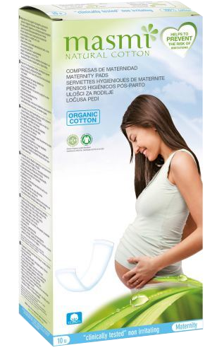 MASMI Organic Maternity higiēniskās paketes, 10 gab.