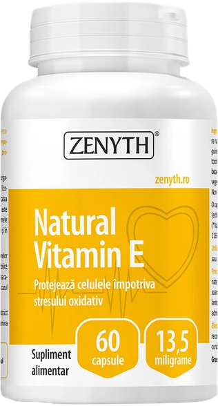 ZENYTH Витамин Е капсулы, 60 шт.