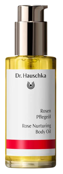 DR. HAUSCHKA Rožu barojoša ķermeņa eļļa, 75 ml