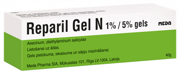 REPARIL GEL N 1 %/5 % gels, 40 g