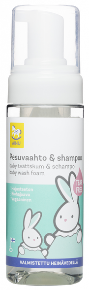 AINU Baby foam shampoo, 150 ml