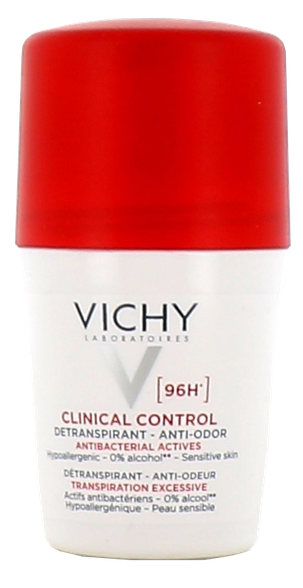 VICHY Deo Clinical Control Roll-on  96h Woman dezodorants, 50 ml