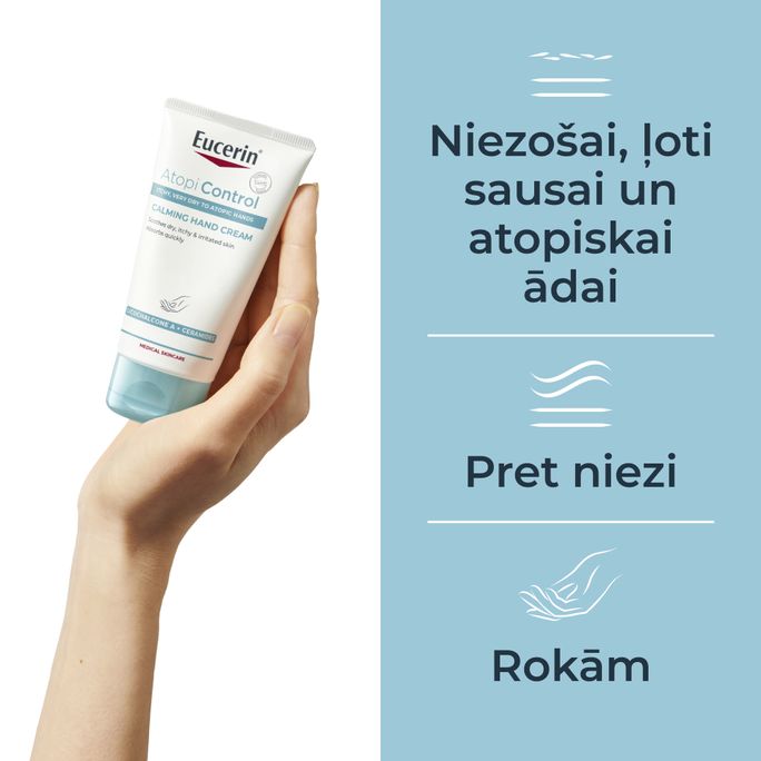 EUCERIN AtopiControl roku krēms, 75 ml - 2