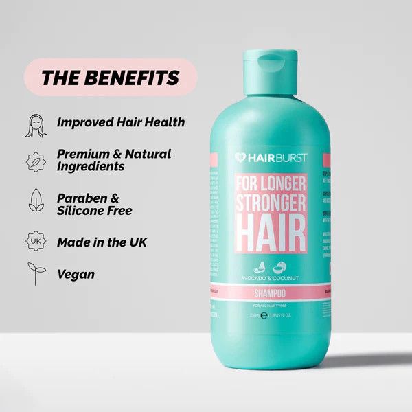 HAIRBURST for Longer Stronger Hair šampūns, 350 ml - 3