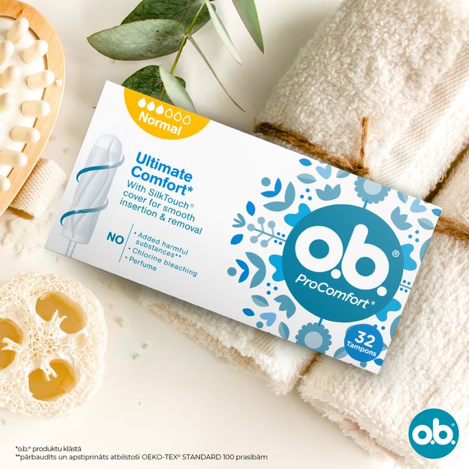 O.B. Ultimate Comfort Normal tamponi, 32 gab. - 2