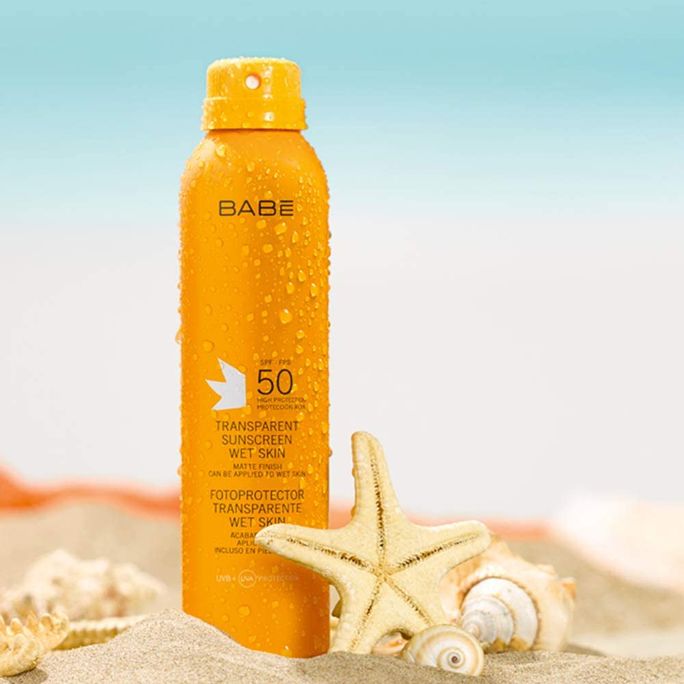 BABE Transparent Sunscreen Wet Skin SPF 50 saules aizsarglīdzeklis, 200 ml - 2