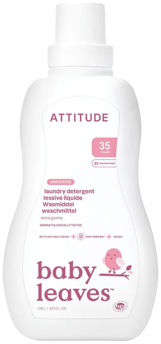 ATTITUDE Vaikų Rūbams, Bekvapis, Ekologiškas, Koncentruotas skalbimo skystis, 1050 ml - 1