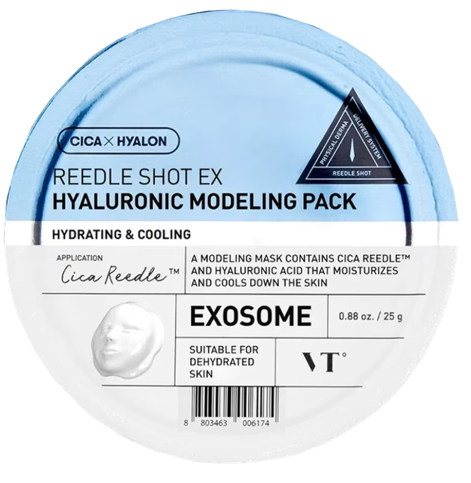 VT COSMETICS Reedle Shot EX Hyaluronic Modeling Pack sejas maska, 25 g - 1