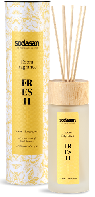 SODASAN Fresh, Sulīga Citrona Un Citronzāles Aromāts mājas aromāts, 200 ml - 1