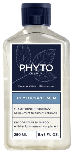 PHYTO Phytocyane Inivigorating nuo slinkimo, vyrams skirtas šampūnas, 250 ml - 1