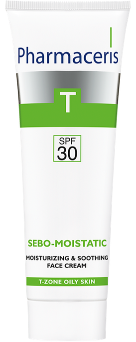 PHARMACERIS T SPF30 Sebo-Moist sejas krēms, 50 ml - 1