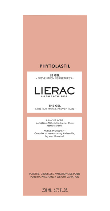 LIERAC Phytolastil, Gel priemonė nuo strijų, 200 ml - 2