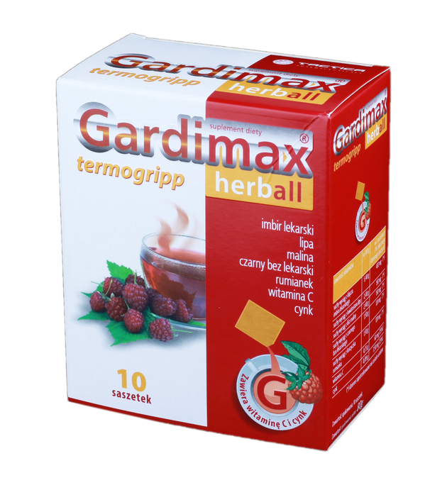GARDIMAX Termogripp Herbal paciņas, 10 gab. - 1