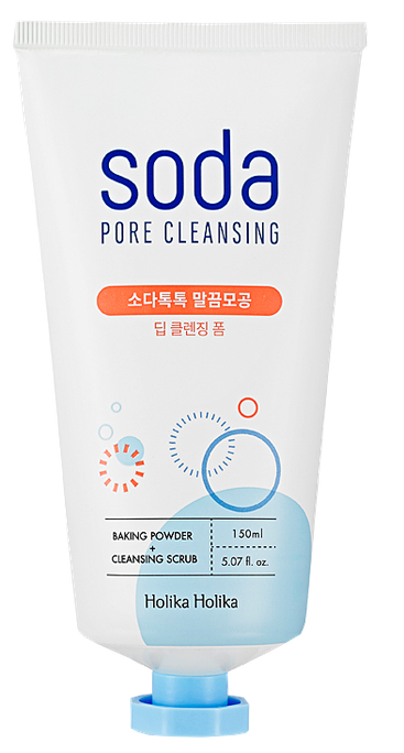 HOLIKA HOLIKA Soda Pore Deep attīrošas putas, 150 ml - 1