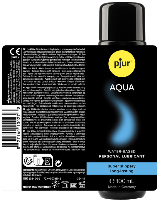 PJUR Aqua lubrikants, 100 ml - 2