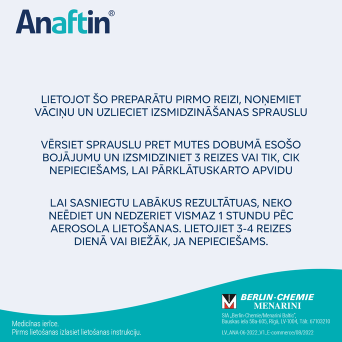 ANAFTIN Spray aerosols, 15 ml - 3