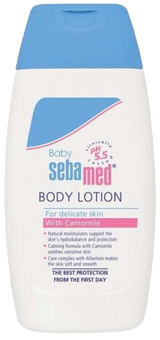 SEBAMED švelnus, kūdikiams kūno losjonas, 200 ml - 1