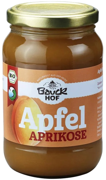 BAUCK HOF bio ābolu-aprikožu biezenis, 360 g - 1