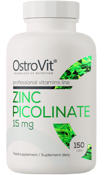 OSTROVIT Zinc Picolinate tabletes, 150 gab. - 1