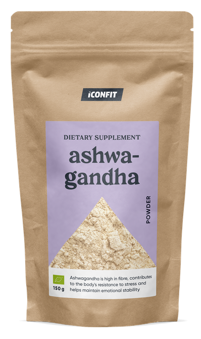 ICONFIT Organic Ashwagandha pulveris, 150 g - 1