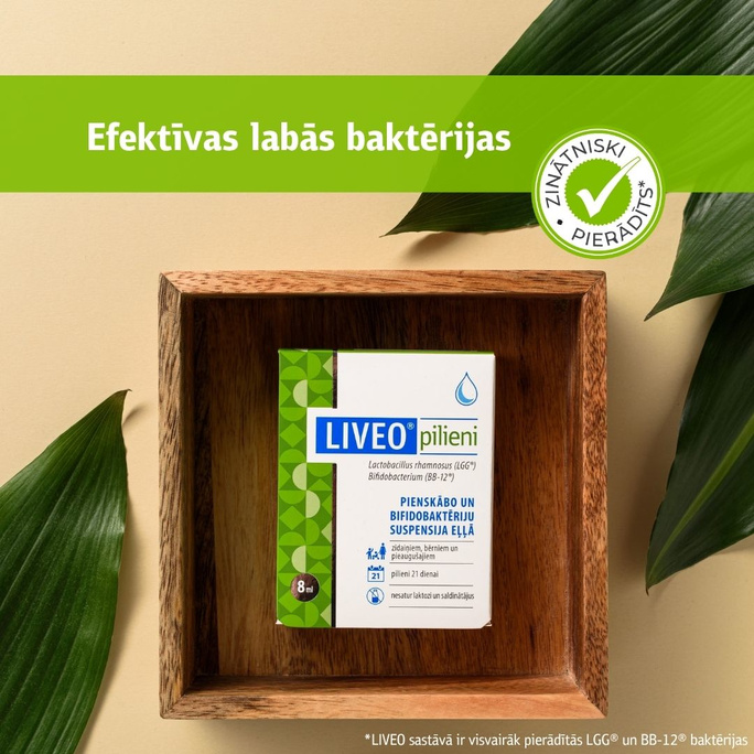 LIVEO pilieni, 8 ml - 3