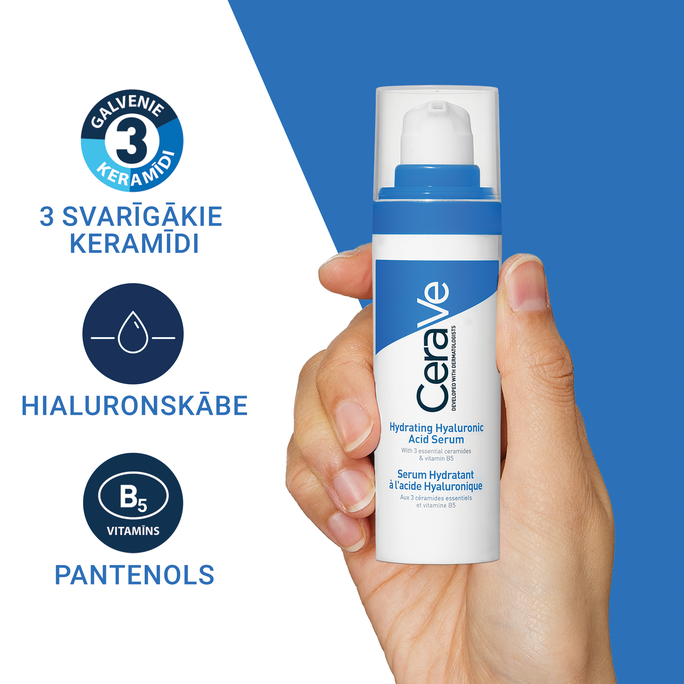 CERAVE Hydrating Hyaluronic Acid serums, 30 ml - 4