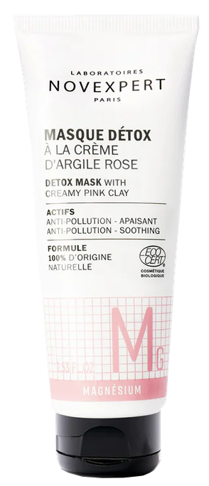 NOVEXPERT Magnesium Detox with Creamy Pink Clay sejas maska, 75 ml - 1