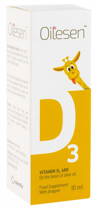 OILESEN Vitamīns D3 400 eļļa, 10 ml - 1