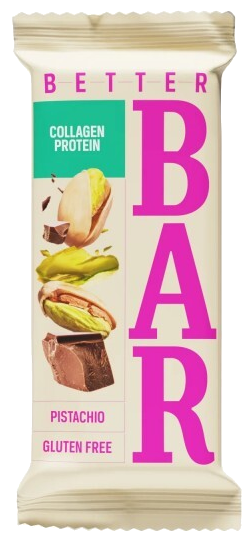 BETTER Pistāciju proteīna batoniņš, 45 g - 1