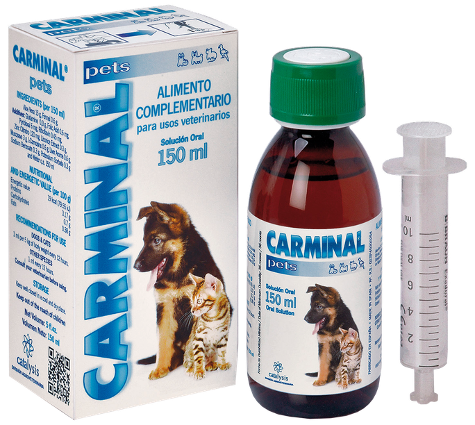 CATALYSIS Carminal Pets papildbarība, 150 ml - 1