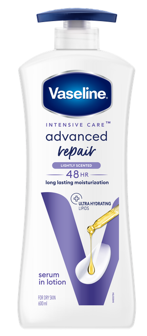 VASELINE Advanced Repair, drėkinantis kūno pienelis, 600 ml - 1