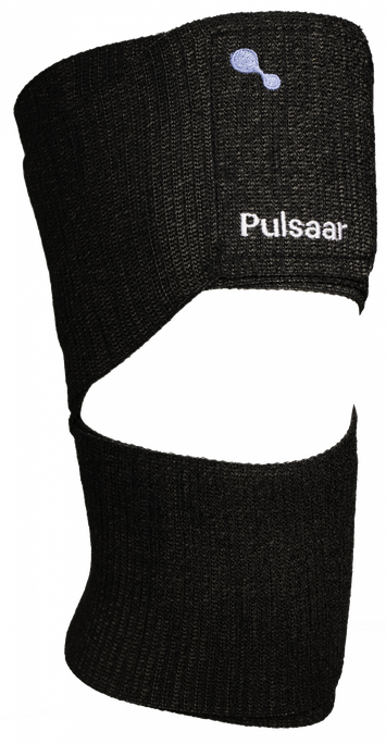 PULSAAR Melns Elastīgs kompresijas apsējs bandāža, 1 gab. - 1