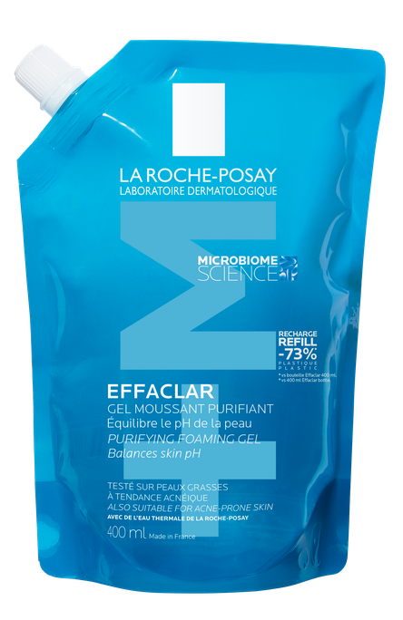 LA ROCHE-POSAY Effaclar attīroša želeja, 400 ml - 1
