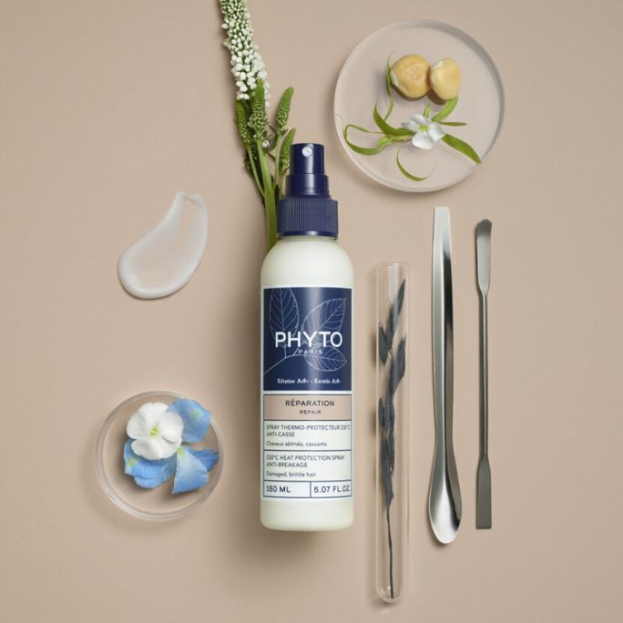 PHYTO Repair 230° apsauga nuo karščio plaukams, dulksna, 150 ml - 3