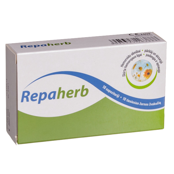 REPAHERB supozitoriji, 10 gab. - 1
